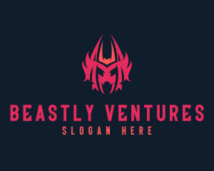 Devil Beast Monster logo design