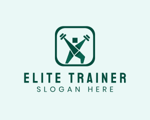 Fitness Gym Trainer logo design