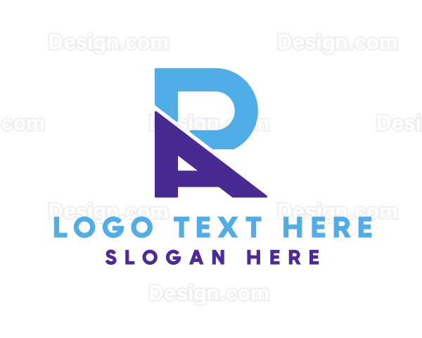 Modern Slant Ramp Logo