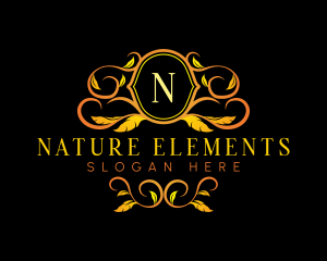 Natural Classic Botany logo design