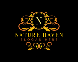 Natural Classic Botany logo design