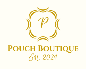 Golden Boutique Lettermark logo design