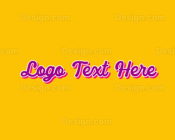 Playful Funky Art Logo