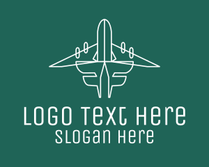 Simple Flying Airplane logo