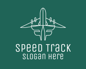 Simple Flying Airplane logo