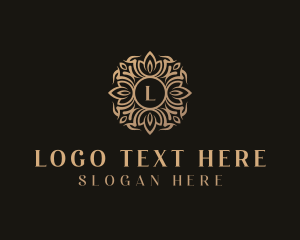 Lotus Floral Garden Logo