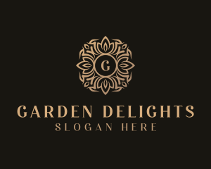 Lotus Floral Garden logo design