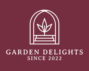 Plant Staircase Gardening  logo design