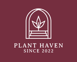 Plant Staircase Gardening  logo design