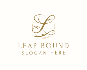 Elegant Floral Letter L logo design