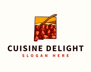 New Mexico Food Cuisine logo design