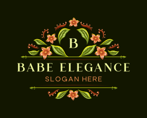 Flower Boutique Florist logo design