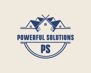 Roof Pressure Washing logo design