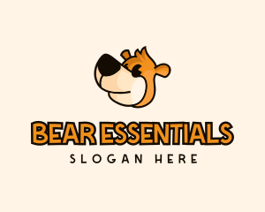 Teddy Bear Plushie logo design