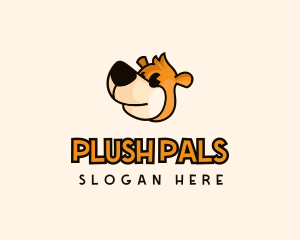 Teddy Bear Plushie logo design