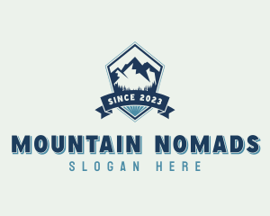 Travel Mountain Summit logo design