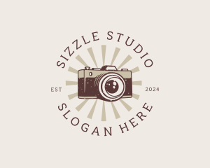 Studio Camera Photography logo design