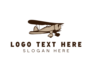 Propeller Plane Aircraft logo