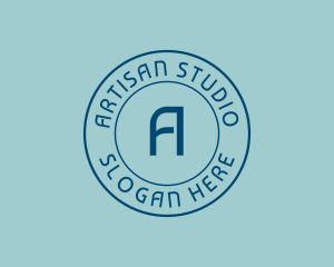 Retro Hipster Studio  logo design