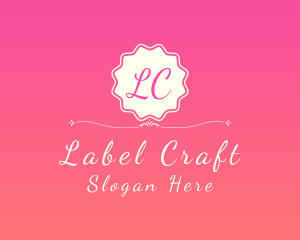 Ribbon Beauty Label logo design