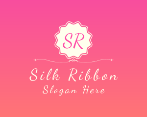 Ribbon Beauty Label logo design