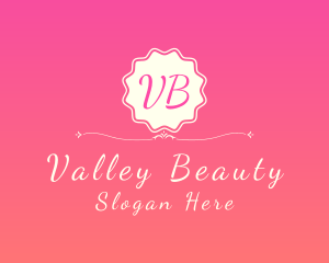 Ribbon Beauty Label logo design