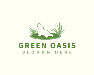 Garden Grass Lawn Mower  logo