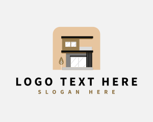 Development - Simple Modern House logo design