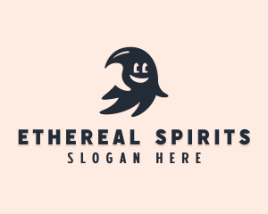 Spirit Ghost Creepy logo design