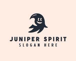 Spirit Ghost Creepy logo design