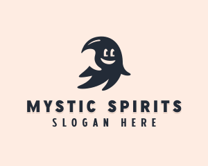 Spirit Ghost Creepy logo design