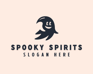 Spirit Ghost Creepy logo design