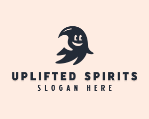 Spirit Ghost Creepy logo design