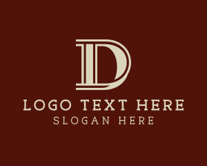 Legal Law Firm Letter D logo