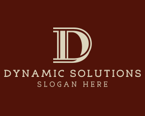 Legal Law Firm Letter D logo design