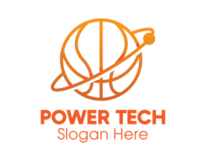 Basketball Sport Planet logo