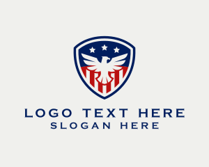 American Eagle Military Shield Logo