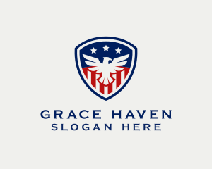 American Eagle Military Shield logo