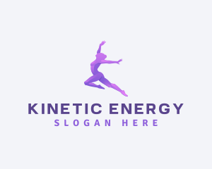 Woman Dance Gymnastics logo