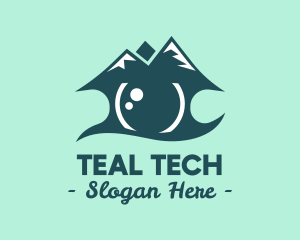 Teal Mountain Eye logo