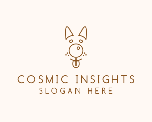 Pet Brown Dog logo design