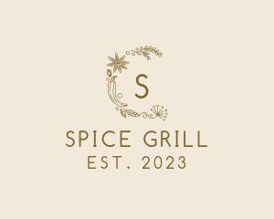 Food Spice Herbal Organic logo design