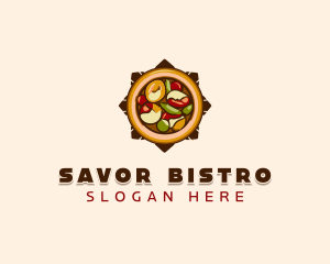 Curry Dining Cuisine logo design