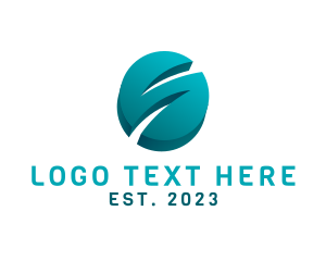 Startup Modern Tech Letter S logo
