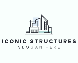 Building Architect Structure logo design