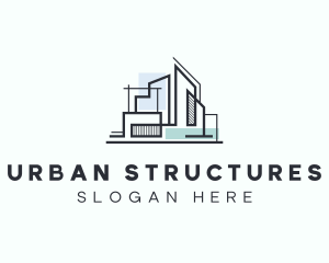 Building Architect Structure logo design