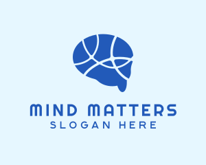 Mind Brain Neurons logo design