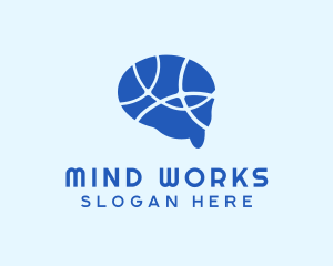 Mind Brain Neurons logo design