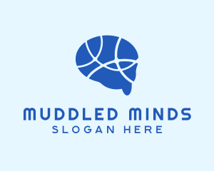 Mind Brain Neurons logo design