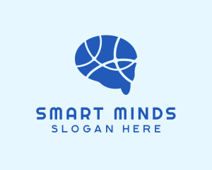 Mind Brain Neurons logo design